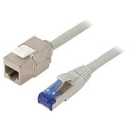 CC5102S Extension Cable S/FTP 6a Line Cu LSZH Grey 15m 26AWG LOGILINK