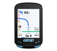 CC600 Color Screen Bike/Cycling Computer Wireless, Cycling Computer Route Navigation with Re-Route Planing, WiFi & Bluetooth, Fast 5s GPS Positioning, Free Indoor Training