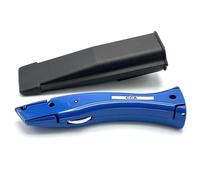 CCA Blue Carpet Cutter Tool with Black Holder for The Professional and DIY Installer