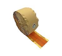 CCA Carpet heat seam Joining Tape - Heat Bond Hot Adhesive Gold foil backed 20mtr (66 feet) roll. 100mm wide, Secures joins using a heat seam iron.