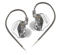 CCA CRA Wired Earphone, 3.8μ Ultra-thin Diaphragm Dynamic Driver IEM in-Ear Monitor, Deep Bass HiFi Wired Headphones with Detachable 0.75mm 2Pin OFC Cable for Musician (CRA White, No mic)