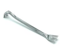 CCA Jimmy bar Tack Lifter Pry bar Tool for Lifting Gripper rods and Floor Trims. Mini Crow bar Claw Tool, Double Ended Nail Remover