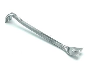 CCA Jimmy bar Tack Lifter Pry bar Tool for Lifting Gripper rods and Floor Trims. Mini Crow bar Claw Tool, Double Ended Nail Remover