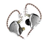 CCA KZ ZS10 Pro 4BA + 1DD Bass Drive In-Ear Headphones, HIFI Stereo Earbud Sweatproof Sports Headphones,Noise-Isolating Monitors for Musicians DJ Headphone,2 Pin Detachable Cable(no mic, Black)