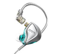 CCA NRA HiFi Earphone, Electret Dynamic Magnetic Combination Noisy Isolate Medical Grade Resin In Ear Monitor Headphone(NO MIC)