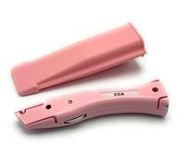 CCA Pink Carpet Cutter Tool with Pink Holder for The Professional and DIY Installer