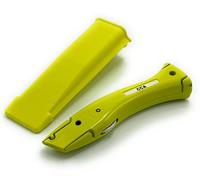 CCA Yellow Carpet Cutter Tool with Yellow Holder for The Professional and DIY Installer