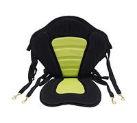 CCAUUB Kayak Seat Padded Canoe Backrest Seat with Storage Bag, Universal Sit-On-Top Padded Kayak Seat, Removable Adjustable Paddle Board Seat with Adjustable Straps