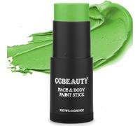 CCbeauty Body Painting Colours Light Green Creamy Blendable Stick Oil Based Non-Toxic Face Paint Makeup Pens for Face & Body Halloween Body Art Party Makeup
