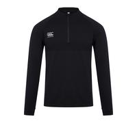 Canterbury Men's Seamless 1st Layer, Long Sleeve Baselayer T-Shirt, Black, XS-S