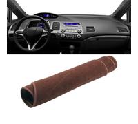 CccByaaa1 Anti-Slip Mat Dashboard Cover Pad Interior Mat for Civic 8th 2006 2007 2008 2009 2010 2011,Pad Sunshade.,Brown