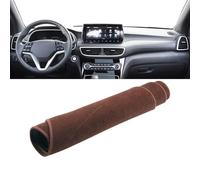 CccByaaa1 Anti-Slip Mat Dashboard Cover Pad Interior Mat for Hyundai Tucson TL 2019 2020,Pad Sunshade.,Brown