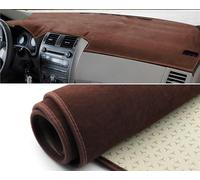 CccByaaa1 Anti-Slip Mat Dashboard Cover Pad Interior Mat for Toyota Corolla E150 2006 2007 2008 2009 2010 2011 2012 2013,Pad Sunshade.,Brown