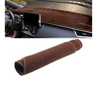 CccByaaa1 Anti-Slip Mat Dashboard Cover Pad Interior Mat for Toyota Corolla E210 12th 2019 2020 2021 2022 2023,Pad Sunshade.,Brown