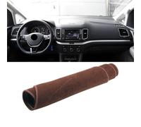 CccByaaa1 Anti-Slip Mat Dashboard Cover Pad Interior Mat for VW Sharan 7N 2012 2013 2014 2015 2016 2017 2018 2019,Pad Sunshade.,Brown