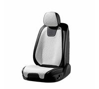 CccByaaa1 Car Seat Covers Full Set For Hyundai Bayon Getz Ioniq IONIQ 5 Kona Santa FE Tucson i20 i30 i40 ix20 ix35,Cover Ice Silk Breathable Summer Cool.,A-White