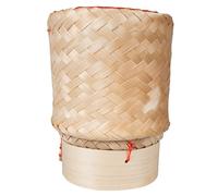 CCcollections Sticky Rice Bamboo Baskets | Traditional Handmade Sticky Rice Basket | Premium Bamboo Rice Steamer for Home & Restaurant