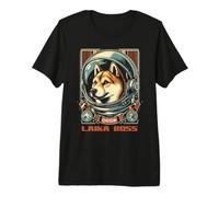 CCCP Laika Boss Russia Dog Space Program Premium T-Shirt