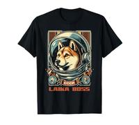 CCCP Laika Boss Russia Dog Space Program T-Shirt