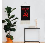 CCCP Star Soviet Union USSR Fashion Wall Art Hanging Posters Tapestry Home Decor Artwork