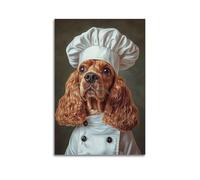 Cccyh_4K__Portrait_of_a_Cocker_Spaniel_dog_dressed_as_a_0de965e6-9314-436d-b127-333d735fc15b_4 Poster Decorative Painting Canvas Wall Posters And Art Picture Print Modern Family Bedroom Decor Posters