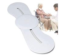 CCCYT Slide Transfer Board, Curved Sliding Transfer Board Easy Wheelchair Sliding Board-Transferring Disabled, Older Adults, from Wheelchair to Bed, Toilet, Car