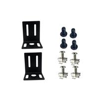 CCeCCe 1U Rack Mounting Ears Bracket Mount Kit Set Universal Hardware for NETGEAR TP-Link Dell HP D-Link Linksys TRENDnet Buffalo Switches Wireless Microphone Receiver Sequencer Equalizer Amplifier