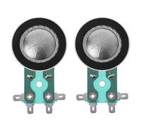 CCeCCe 2 Pack 25.4MM Diaphragm Replacement Tweeter Voice Coil Speaker Horn DIY Repair Component Parts for Mackie SRM450 V3 Yamaha JAY68625 PRV Audio RPDT175PH Foster Fostex N30 Etc.