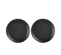 CCeCCe 2 Pack 4 Inch Speaker Grill Cover Black SubWoofer Round Circle Mesh Woofer Grille Covers Guard Protector for Car Home Audio Speakers Theater (Invisible Screw Hole Style)