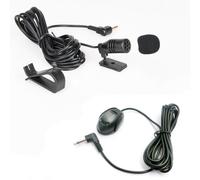 CCeCCe 2 Pack Car Microphone for Stereo 3.5mm Plug External Assembly Mic Voice Input for Vehicle Android Calling Head Unit Din Radio Receiver Audio System GPS DVD Media MP4 Player