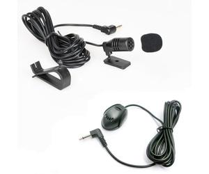 CCeCCe 2 Pack Car Microphone for Stereo 3.5mm Plug External Assembly Mic Voice Input for Vehicle Android Calling Head Unit Din Radio Receiver Audio System GPS DVD Media MP4 Player