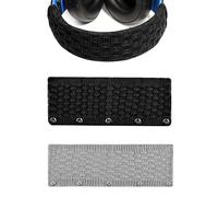 CCeCCe 2 Pack Knit Headband Cover Universal Fabric Knitted Head Band Protector Cushion Pad Replacement for ATH m50x Bose QC35 II AKG K712 Pro Sennheiser Skullcandy Sony Headphones Headsets