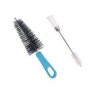 CCeCCe 2 Pack Saxophone Mouthpiece Cleaning Brush Kit Oboe Dust Bristles Cleaner Brushes for Sax Flute Trumpet Clarinet Woodwind Instrument Maintenance Care Tool Accessories