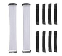 CCeCCe 2 Pack Snare Drum Wire with Black Straps Set 20 Strand Spring Steel Wires Replacement Universal for 14 Inch Snare Drums Cajon Percussion Instrument Accessories