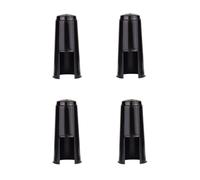 CCeCCe 4 Pack Alto Saxophone Mouthpiece Cap Replacement Mouth Piece Plastic Protective Cover Ligature Attachment Protector for Sax Clarinet Woodwind Instrument