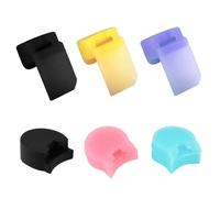CCeCCe 6 Pack Clarinet Oboe Thumb Rest Cushion Protector Rubber Sleeve Case Cover Cap for Most Clarinets Finger Pad Woodwind Instrument Accessories 2 Types
