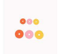 CCeCCe 600 Pack Piano Balance Rail Punchings Kit Front Shims Paper Washer Regulating Gasket Ring Felt Pianos Leveling Keys Tuning Tool Piano Adjustment Maintenance Tools Spare Parts 6 Sizes