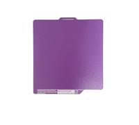 CCFGBHH 256mm Purple Plate Compatible For Bambu A1/P1P/P1S/X1C Double Sided Textured 3D Printer Spring Steel Sheet Easy Take Mold No Require Glue(2PCS)