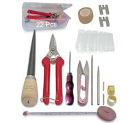CCFREELIFE Upgrade 27 Pcs Basket Weaving Supplies, Basket Weaving Kits with User-Friendly Design, Basket Making Supplies for Adults Kids and Beginners, Rattan Wicker Repair Kit for Wicker Furniture