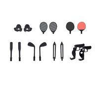 Ccguoea 14 in 1 Motion Sensor Set for Controller Handle Cover Tennis Rackets Golf Club Kit for Virtual Reality Games