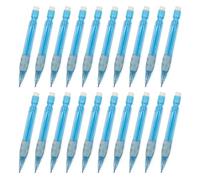 Ccguoea 20Pcs Small Automatic Pencil with Small Eraser 0.7MM Mechanical Automatic Drafting for Writing Drawing Daily Use Pencil
