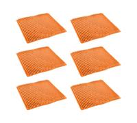 Ccguoea 6PCS MultiUse Chicken Nest Pad 24 Cell Design Nest Box Liner Mats for Coops Small Farm Accessories Chicken Nesting Mats