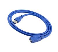 Ccguoea Compact USB3.0 Extension Cable Male to Female Connection Wire Line 5Gbps Transfer Rate for Computer Accessories Short Extender Line