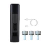 Ccguoea USB Rechargeable Pet Nails Grinder Low Noise Safe Grinding Head Ergonomic Handle for Sensitive Animals Home Grooming Rechargeable Pet Nail Grinder