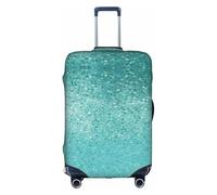 Cchgkpd Small Dot Tiles Shape Print Personalized Elastic Washable Luggage Cover for 18-32 Inch Suitcases