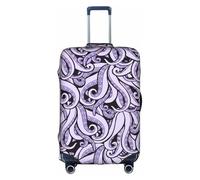Cchgkpd The Sea Witch Inspired Print Personalized Elastic Washable Luggage Cover for 18-32 Inch Suitcases