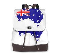 cchgnm Australian Flag Map Print Elegant Lightweight Women'S Backpack Is Suitable For Various Occasions Such As Work,Travel,And Dates.