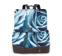 cchgnm Blue Rose Print Elegant Lightweight Women'S Backpack Is Suitable For Various Occasions Such As Work,Travel,And Dates.