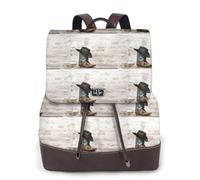 cchgnm Cowboy Hat And Boots Print Elegant Lightweight Women'S Backpack Is Suitable For Various Occasions Such As Work,Travel,And Dates.