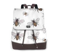 cchgnm Funny Bees Print Elegant Lightweight Women'S Backpack Is Suitable For Various Occasions Such As Work,Travel,And Dates.